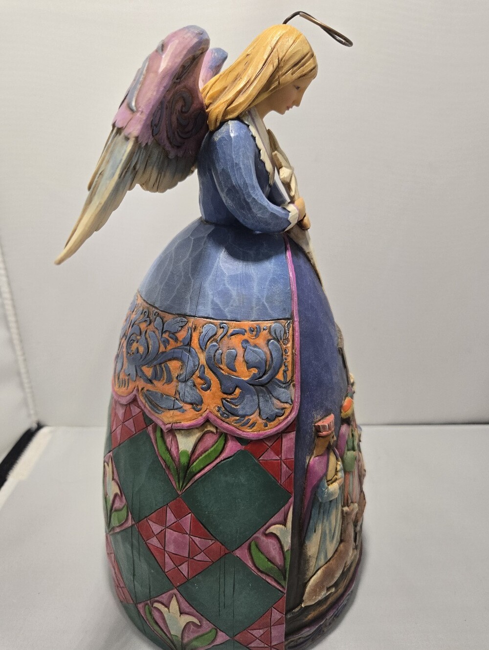 Jim Shore Heartwood Creek "A Star Shall Guide Us" Nativity Angel Figurine - Picture 9 of 13
